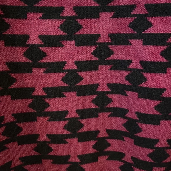 Greyson Thunderbird Koko Hoodie Hawkeye Maroon and Black Wool and Cashmere Knit - Picture 7 of 9